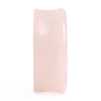 Rose Quartz Stone Plug / Gauge