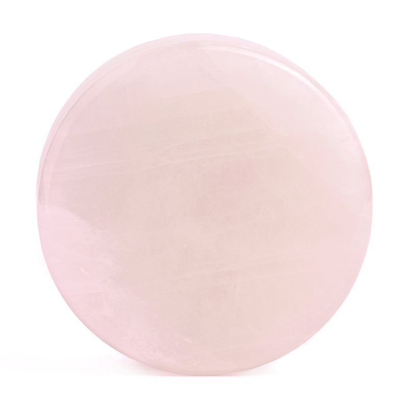Rose Quartz Stone Plug / Gauge