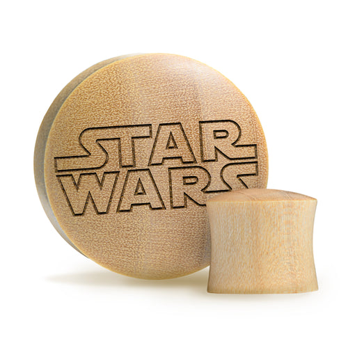 Star Wars Plug - Crocodile Wood | Convex Double Flare