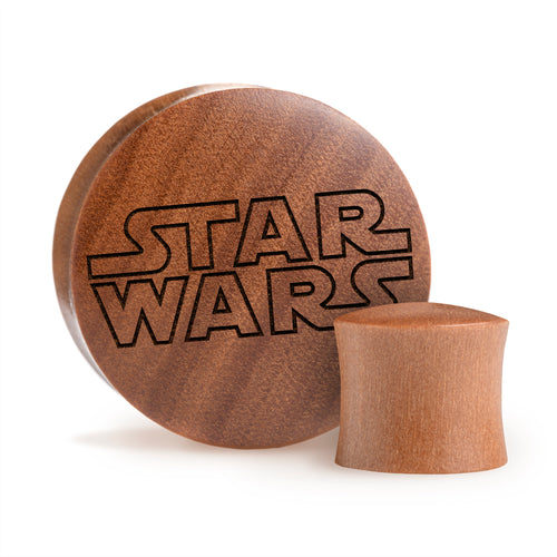 Star Wars Plug - Saba Wood | Convex Double Flare