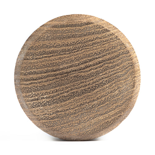 Teak Flat Faced Wood Ear Plug / Gauge