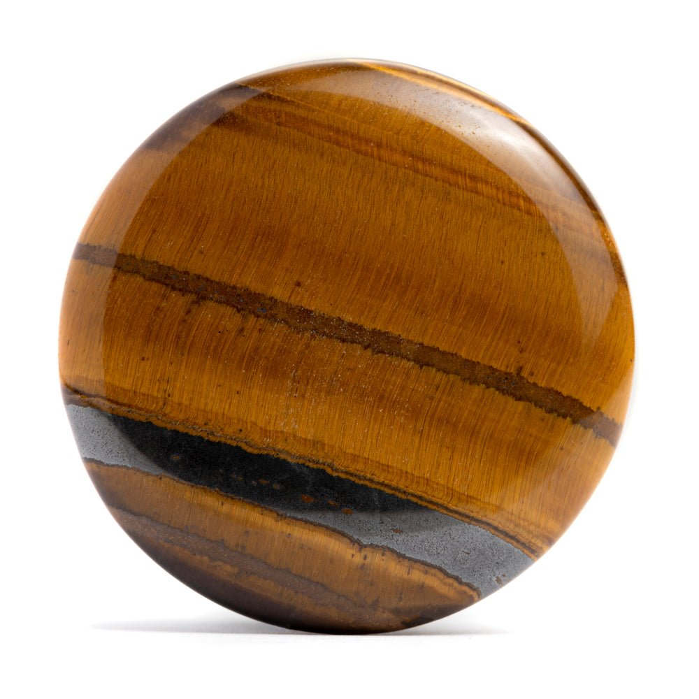 Tiger Eye Single Flare Stein Plug / Gauge