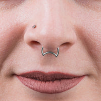 Half moon septum best sale ring