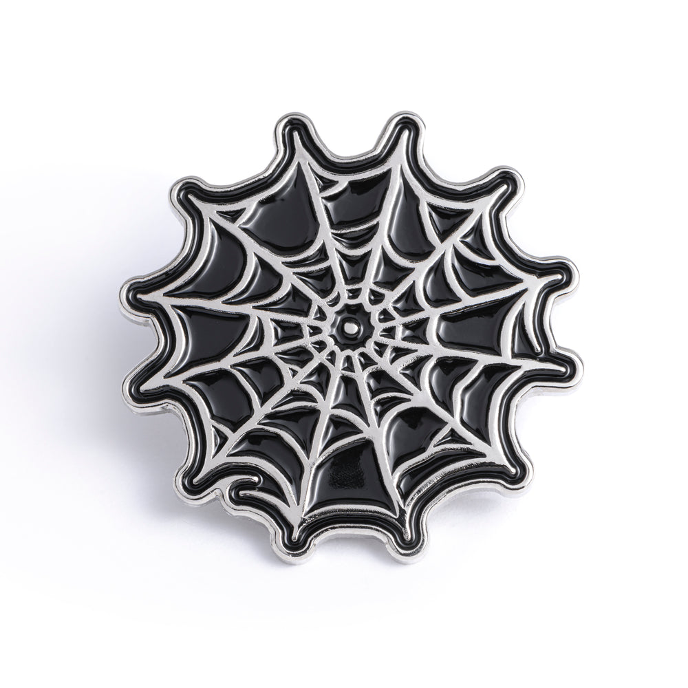 Spider Web Pin Enamel Custom Plugs