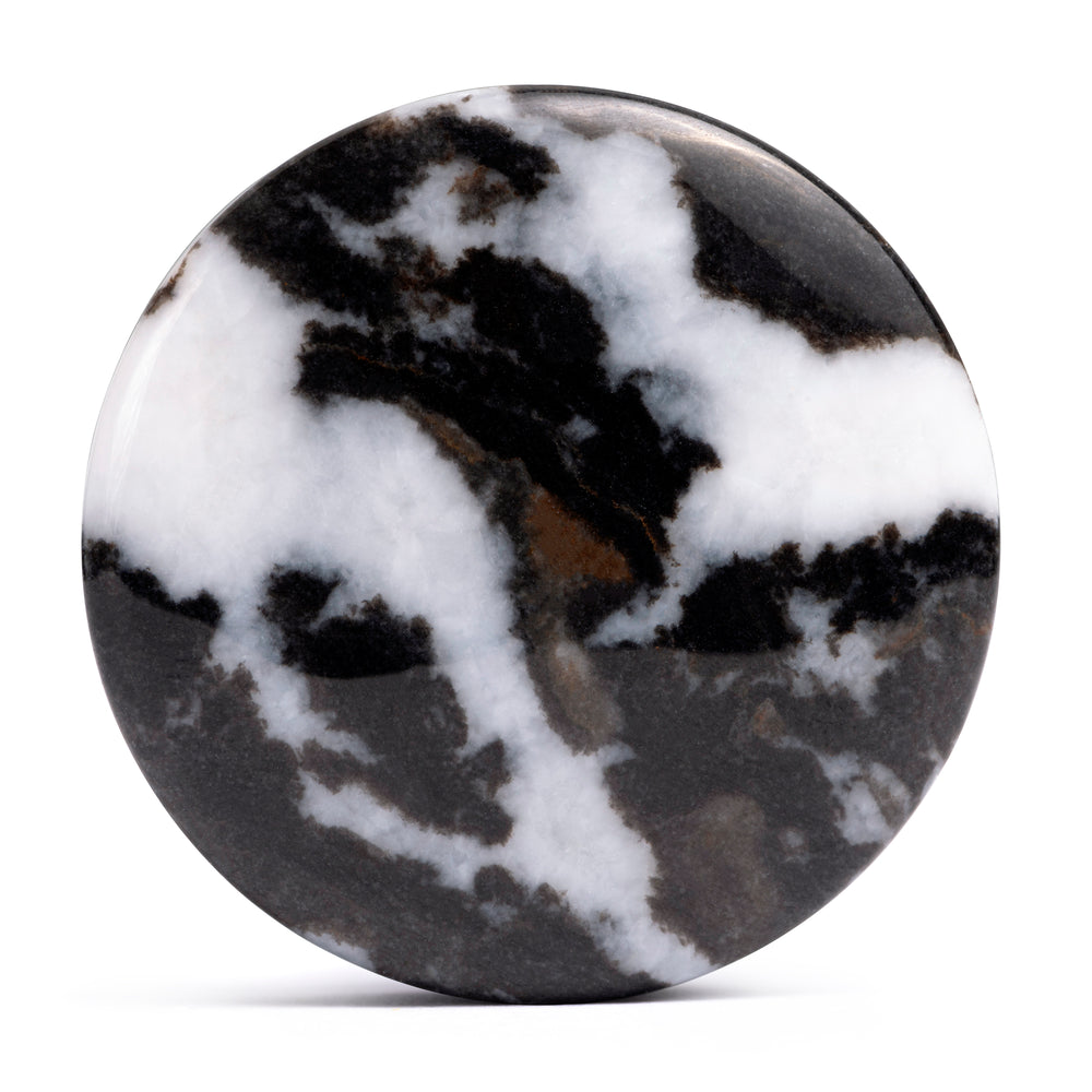 Zebra Jaspis Stein Plug / Gauge