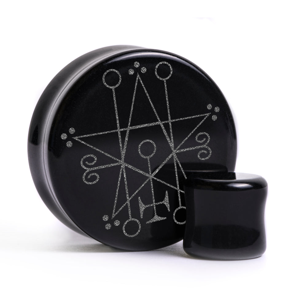 Satanic hotsell ear gauges