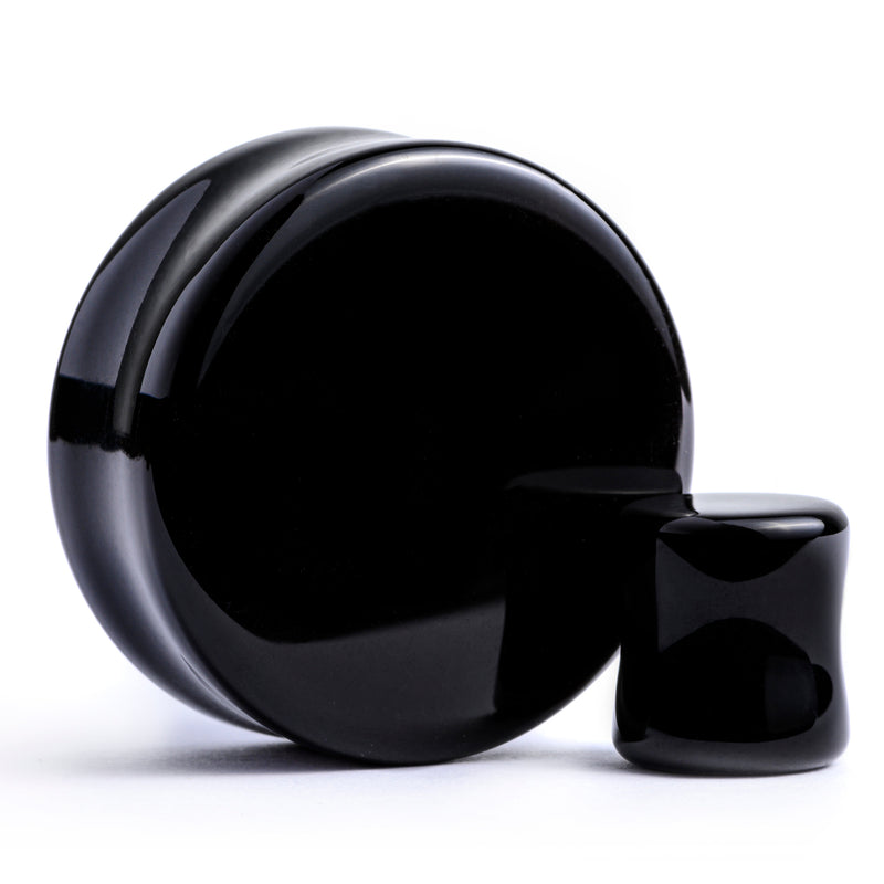 Black Onyx Stone Plug / Gauge