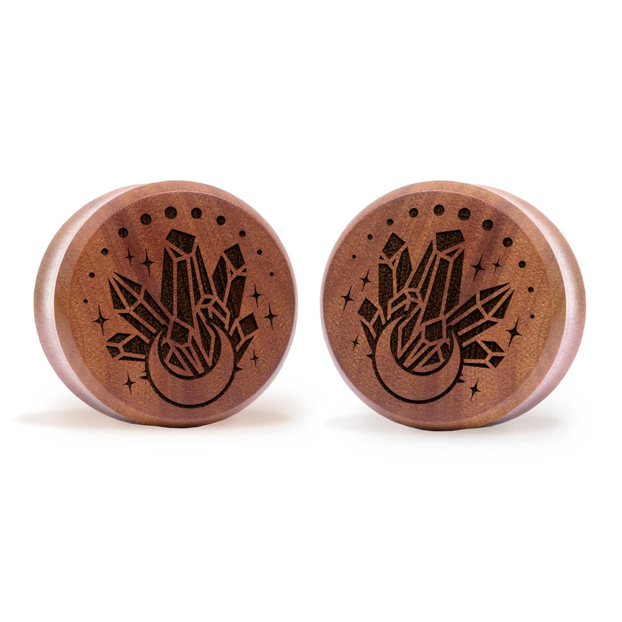 Cute Cool And Goth Acrylic Inlay And Wood Plugs & Gauges