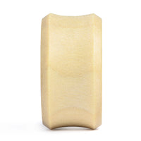 Happy Face Plug / Gauge - Crocodile Wood | Flat Faced Double Flare - Lasered To Order In House At Custom Plugs HQ