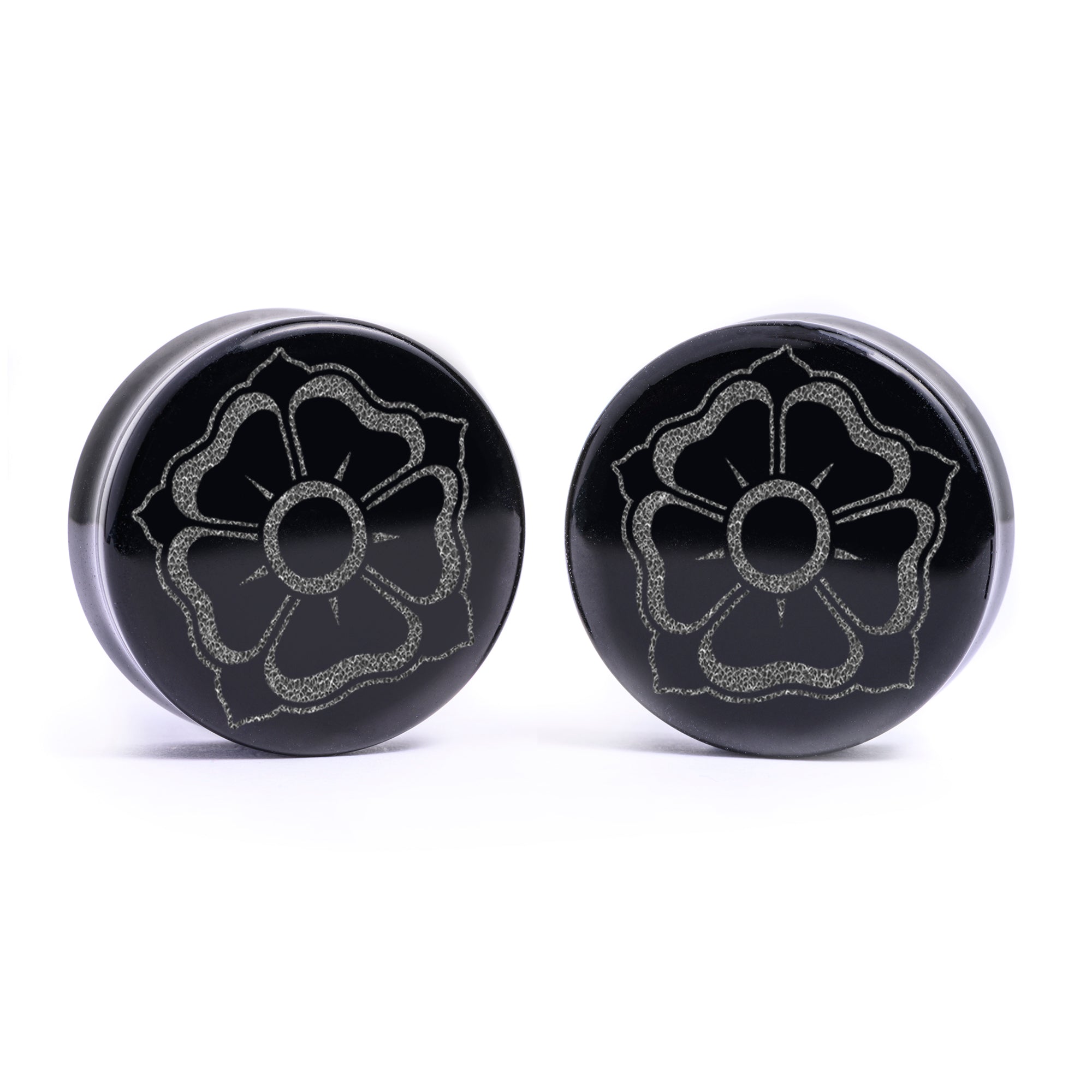 Spiked Hoop Steel Ear Weights - Pair