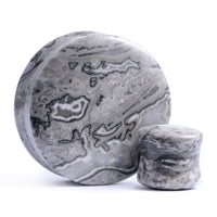 Picasso Jasper Stone Plug / Gauge