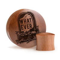 Plug Whatever Gravestone / Calibre - Bois de Saba | Double évasement convexe