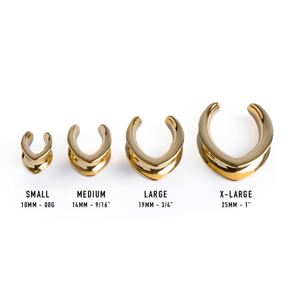 Ear shop saddle plugs