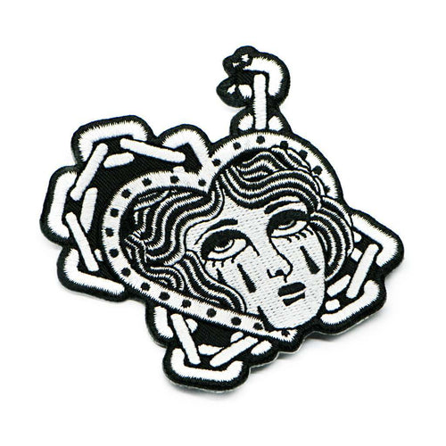 Gothic Locker Lady Chain Patch