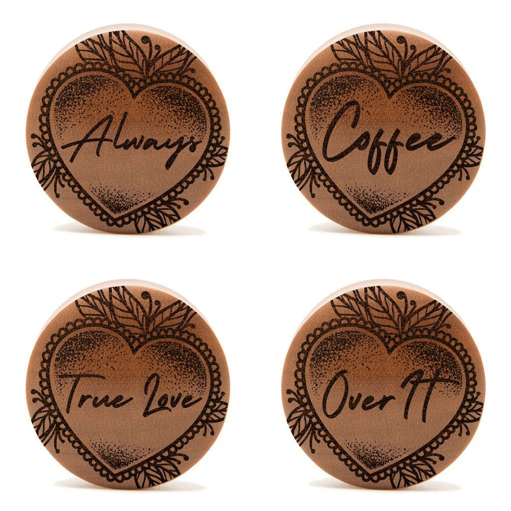 Tribute Insert Words Plug / Gauge - Saba Wood | Convex Double Flare - Lasered To Order In House At Custom Plugs HQ