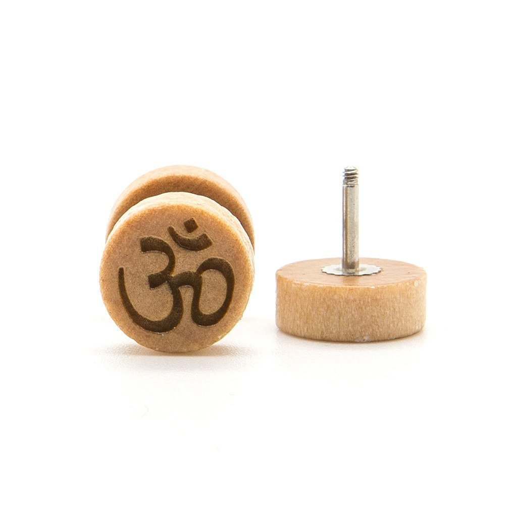Wooden Ohm Fake Plug / Gauge